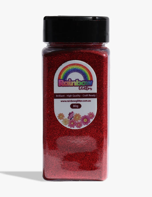 American Red Colour Glitter for Resin Art and Bold Crafts