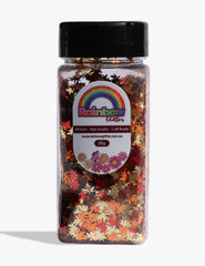Maple Leaf Glitter Mixes for Woodland and Autumn Crafts
