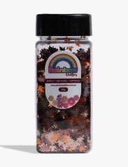 Maple Leaf Glitter Mixes for Woodland and Autumn Crafts