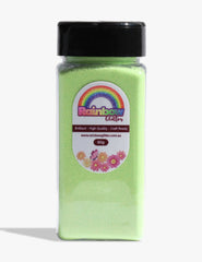 Green Iridescent Bullion Glitter with Botanical Iridescence