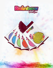 Iridescent Bullion Glitter Bundle – 6 Colours, 300g