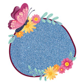Snow Blue Glitter