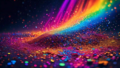 Rainbow Glitter Image
