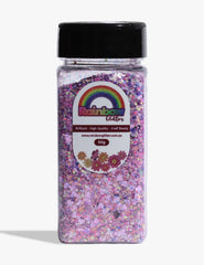 Midnight Meadow Butterfly & Heart Glitter Mix