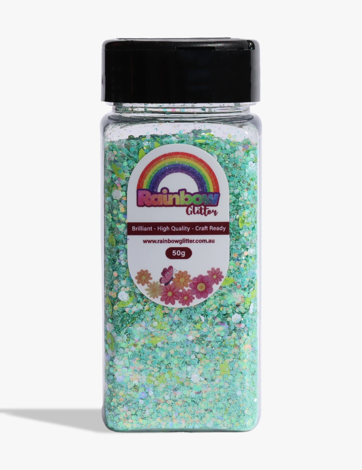 Mint Spritz Aqua Lime Chunky Glitter Blend