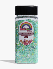 Mint Spritz Aqua Lime Chunky Glitter Blend