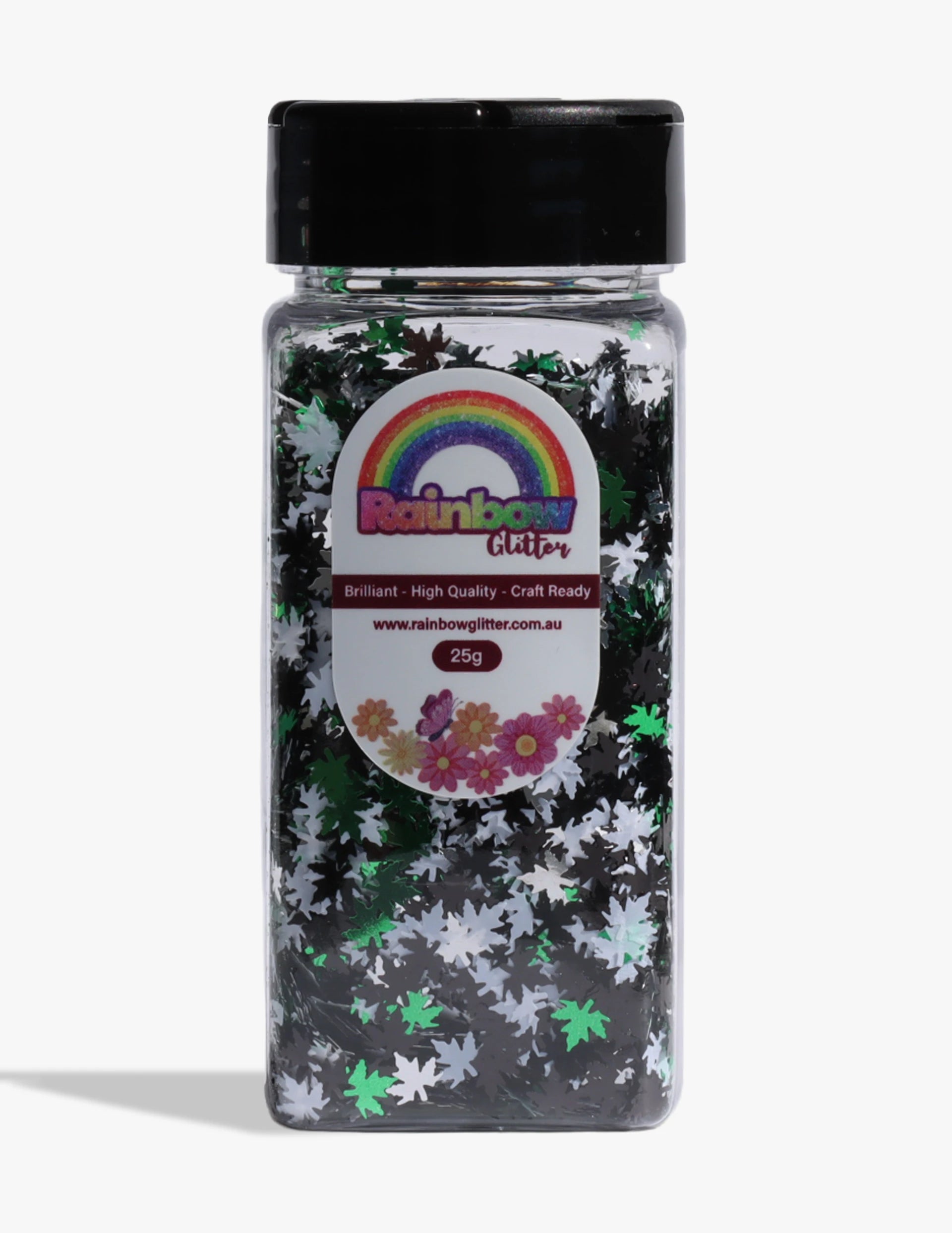 Maple Leaf Glitter Mixes for Woodland and Autumn Crafts
