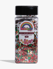 Snowy Celebration Christmas Confetti Chunky Glitter Mix