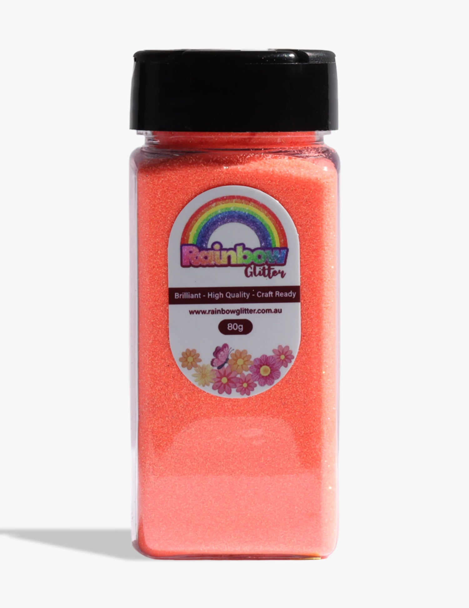 Orange Iridescent Bullion Glitter for Bold Seasonal Crafts