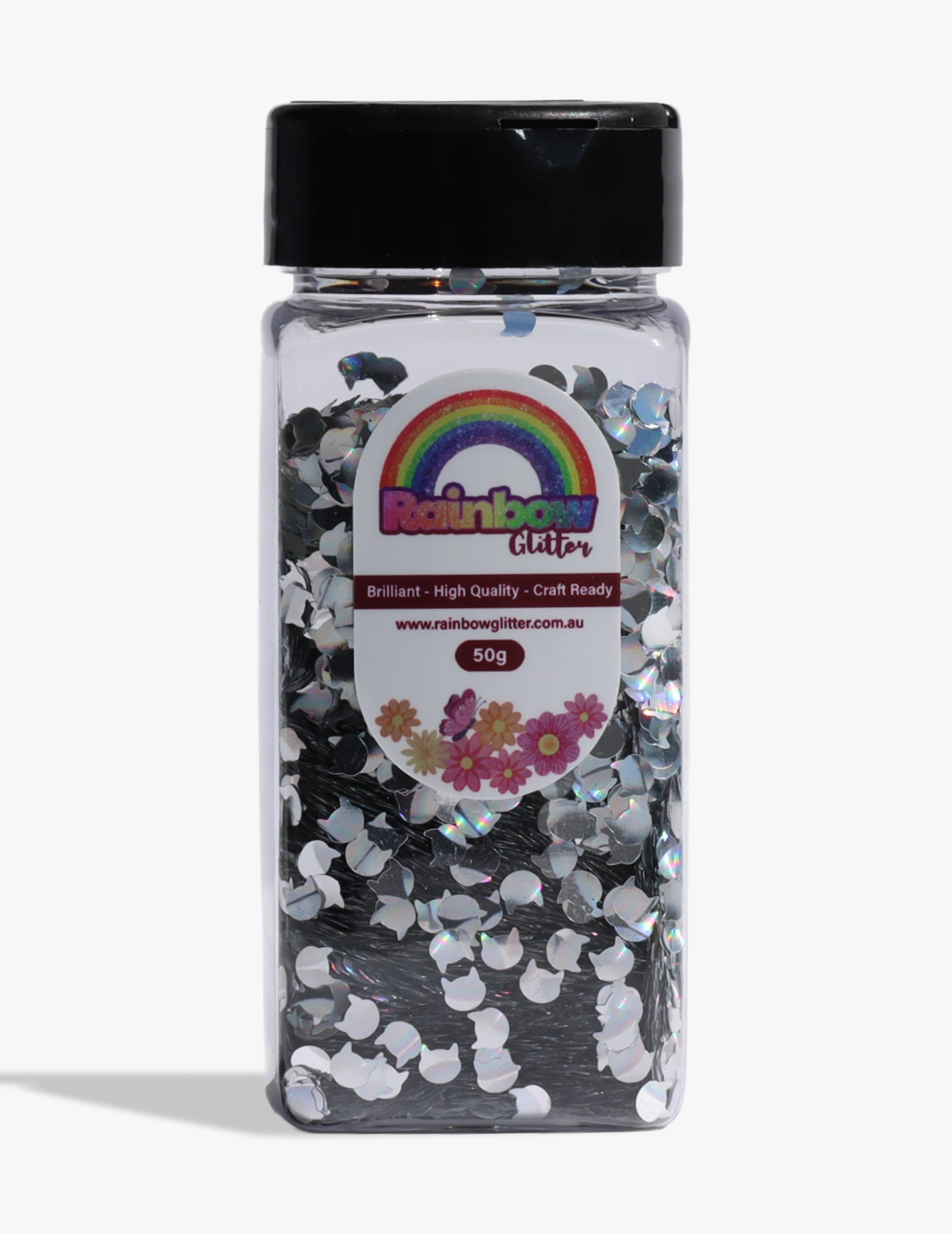 Cat's Head Shaped Glitter for Pet Keepsakes and Resin Art
