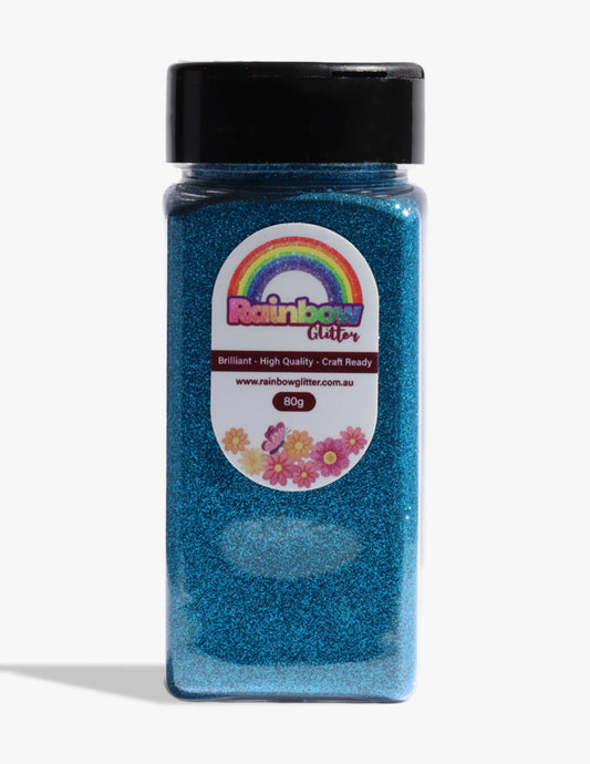 Sky Blue Fine Glitter – Clear Daytime Sparkle for Coastal Crafts