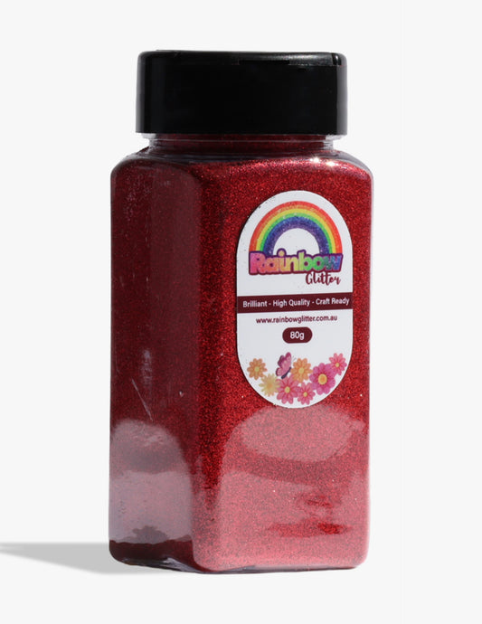 American Red Colour Glitter for Resin Art and Bold Crafts
