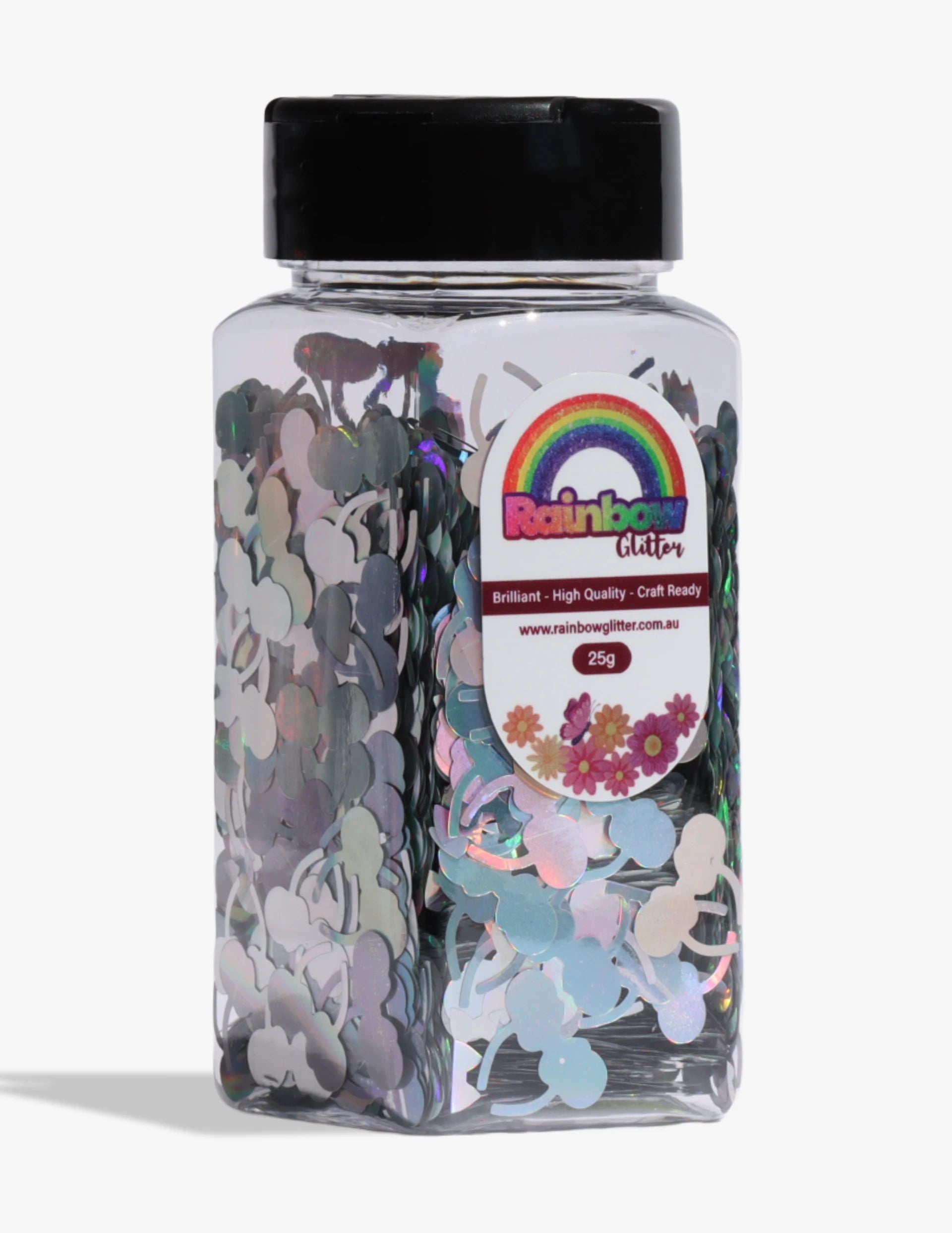 Bow and Ear Shaped Glitter for Party Crafts and Resin Art
