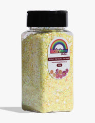 Lemon Blossom Floral Heart Glitter Blend