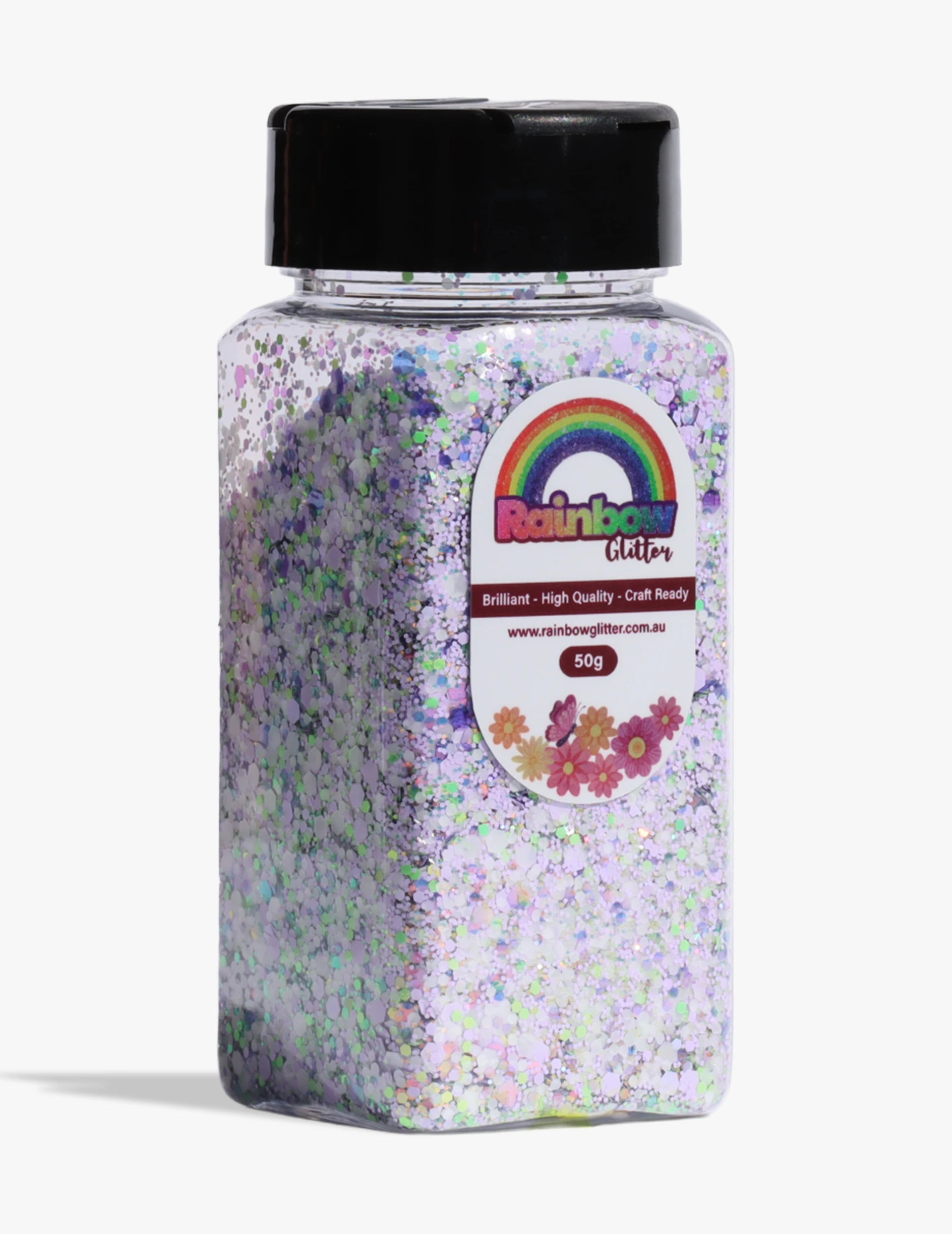 Lavender Aurora Mint Iridescent Glitter