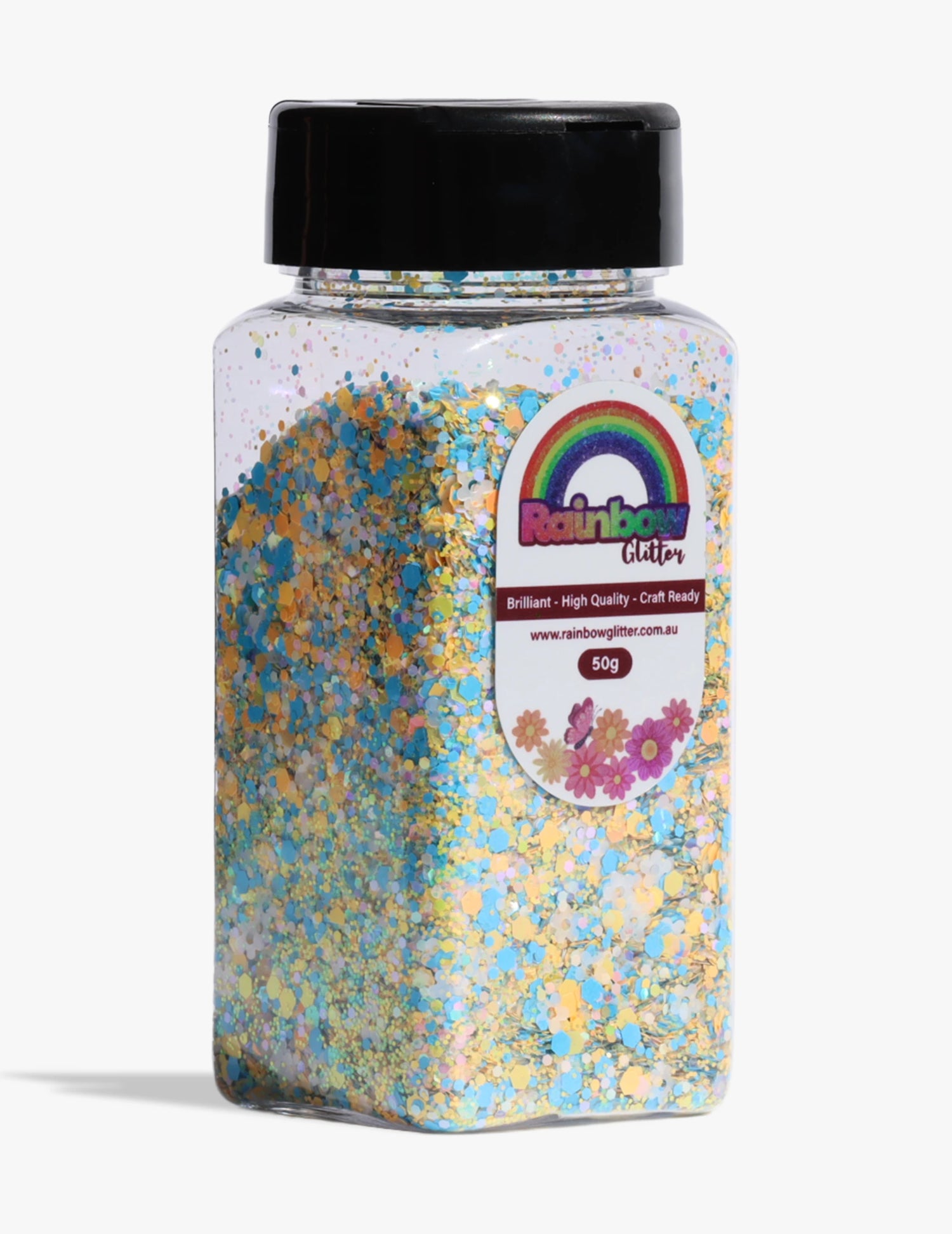 Golden Lagoon Aqua Gold Glitter Mix