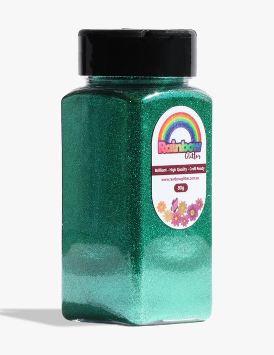Gem Green Fine Glitter for Emerald and Jewel-Tone Designs