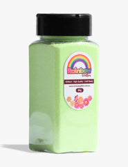 Green Iridescent Bullion Glitter with Botanical Iridescence