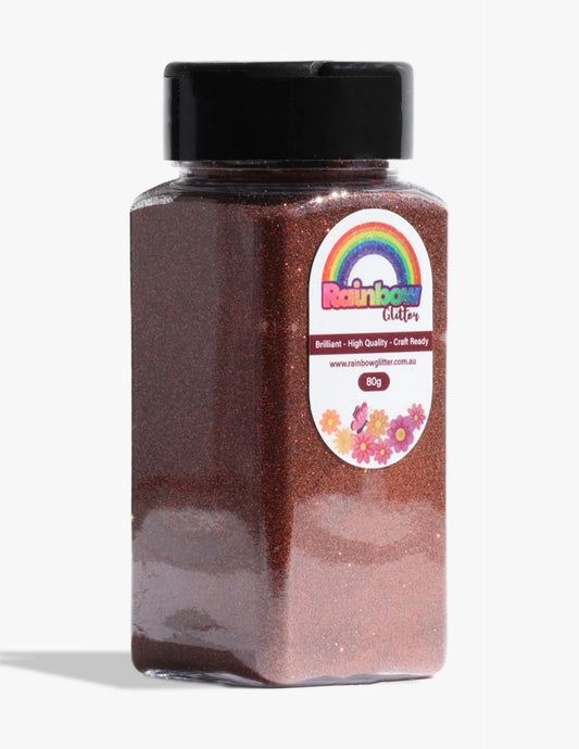 Light Coffee Fine Glitter – Latte-Neutral Craft Shimmer