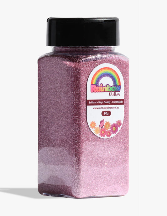 Light Pink Fine Glitter for Delicate Pastel Projects
