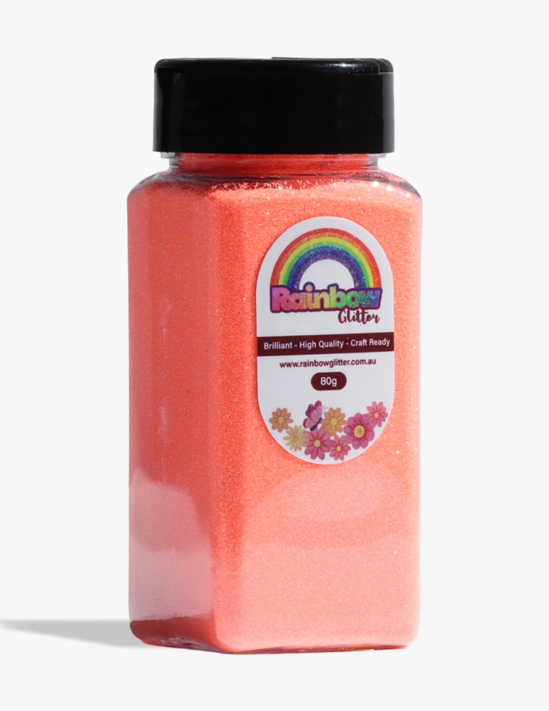 Orange Iridescent Bullion Glitter for Bold Seasonal Crafts