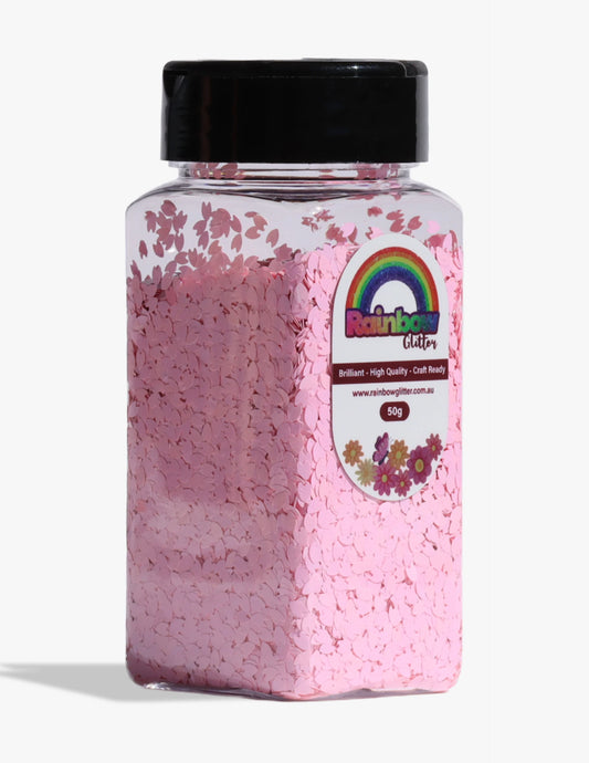 Petal Shaped Glitter for Floral Resin and Botanical Crafts