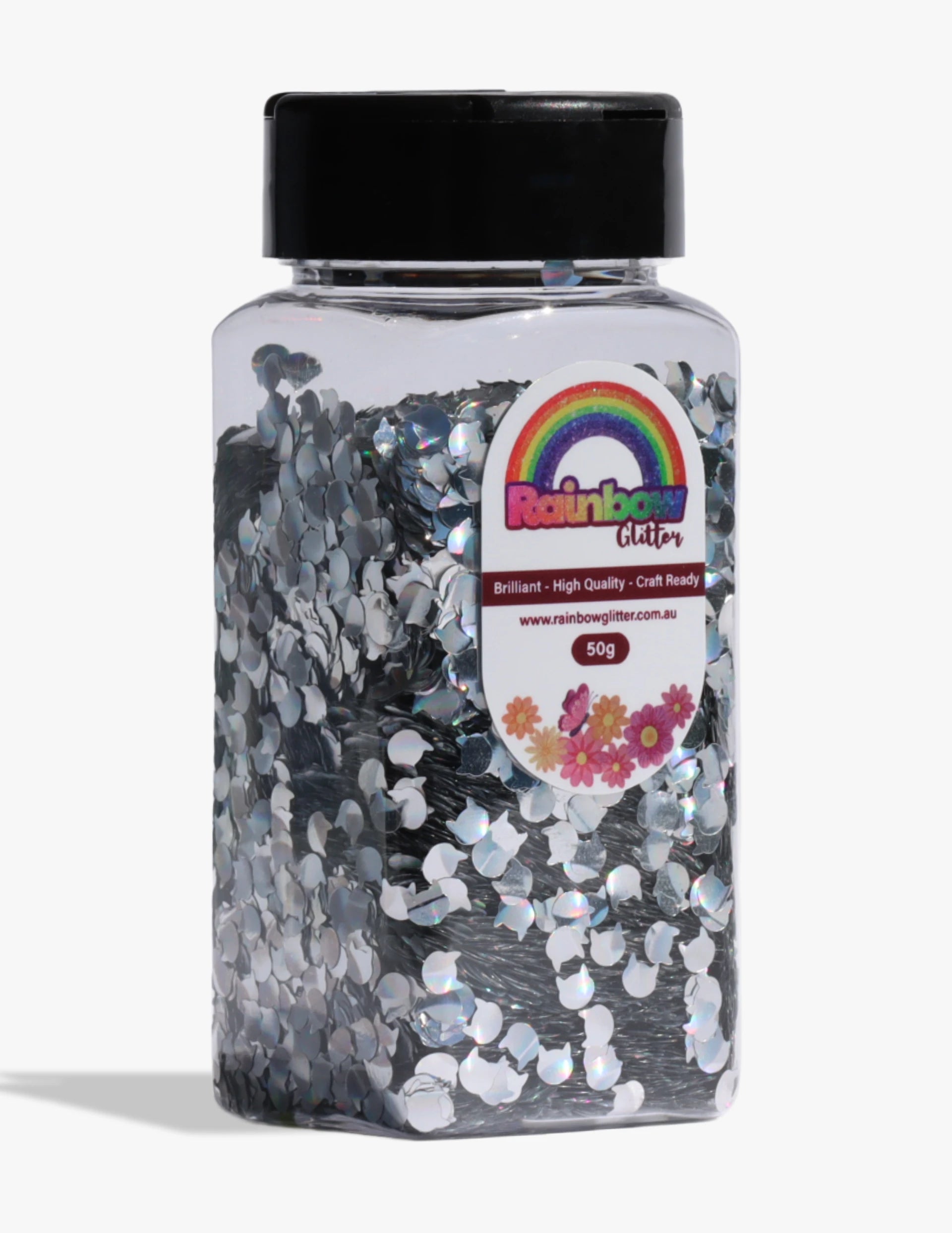 Cat's Head Shaped Glitter for Pet Keepsakes and Resin Art