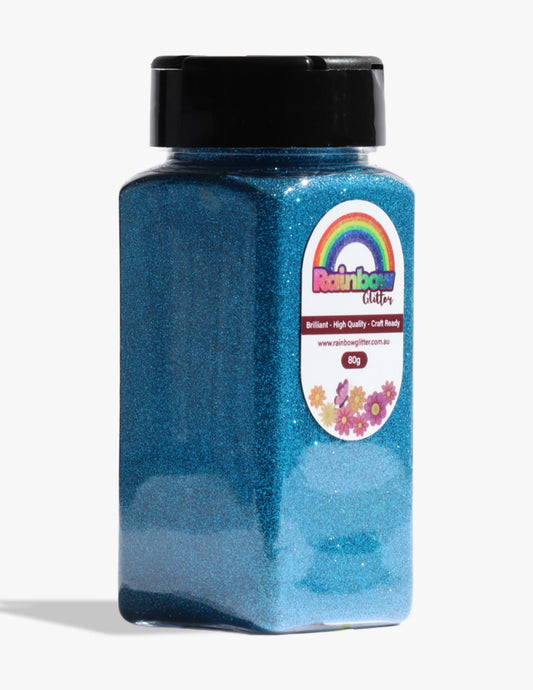 Sky Blue Fine Glitter – Clear Daytime Sparkle for Coastal Crafts