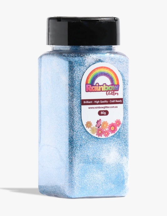 Snow Blue Duo Sparkle Glitter for Winter and Coastal Art