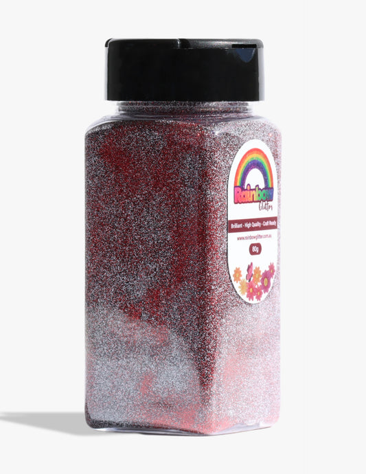 Starlight Red Duo Sparkle Glitter – Celestial Silver-Blue Flash