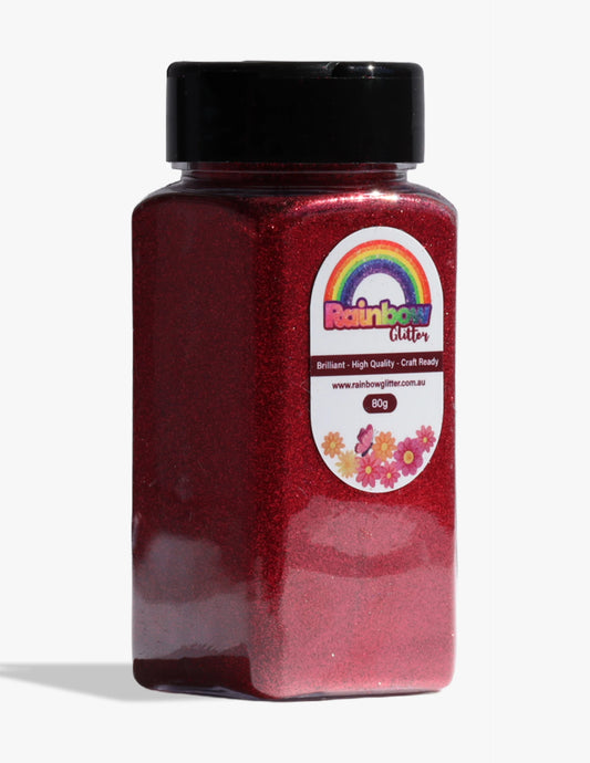 Wine Red Colour Glitter – Deep Burgundy Sparkle