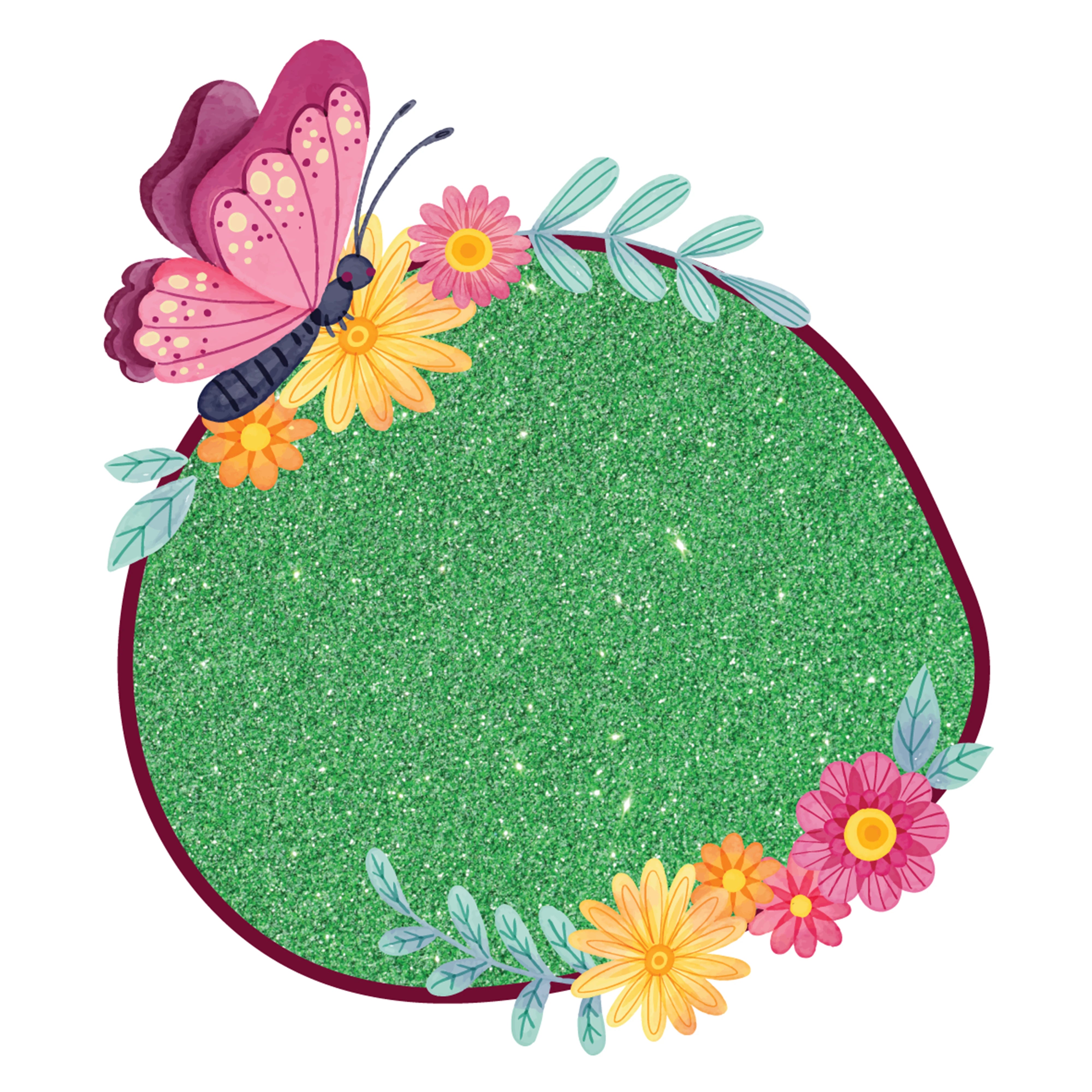 Apple Green Glitter
