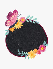 Black Fine Glitter – 50g Refill Bag
