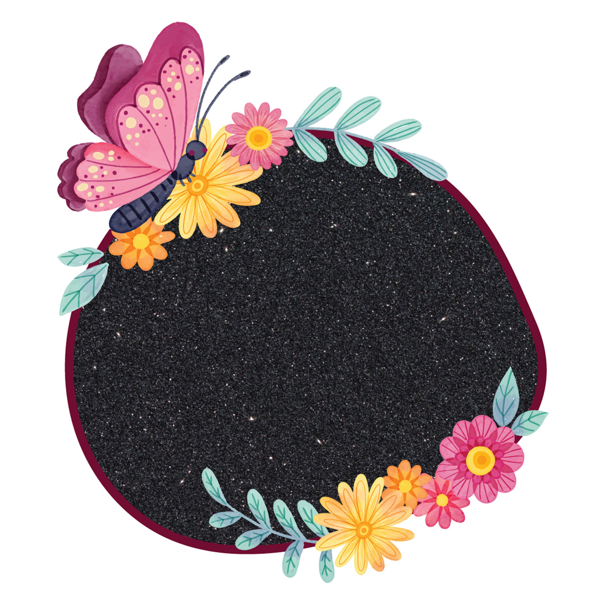 Black Glitter