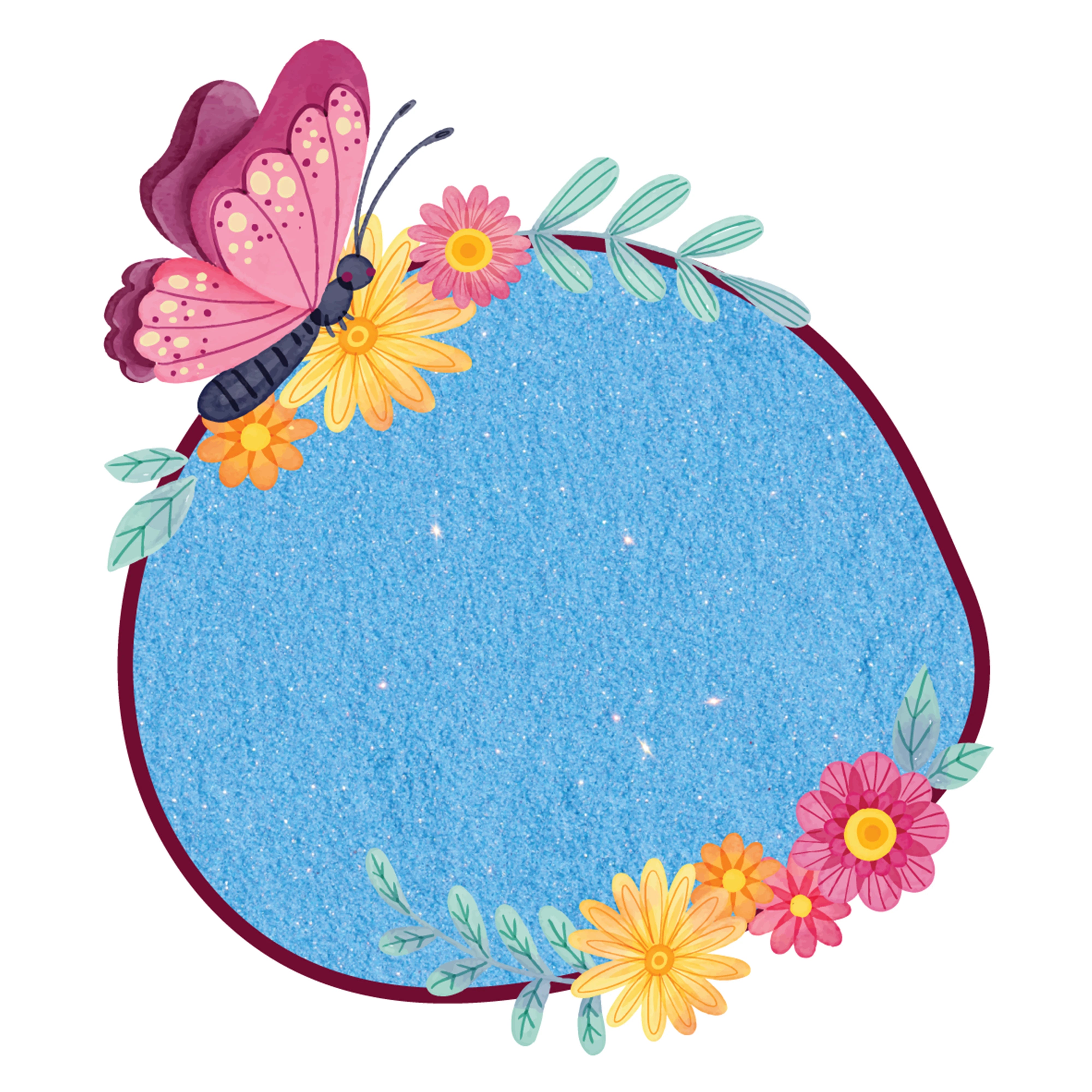 Blue Bullion Glitter