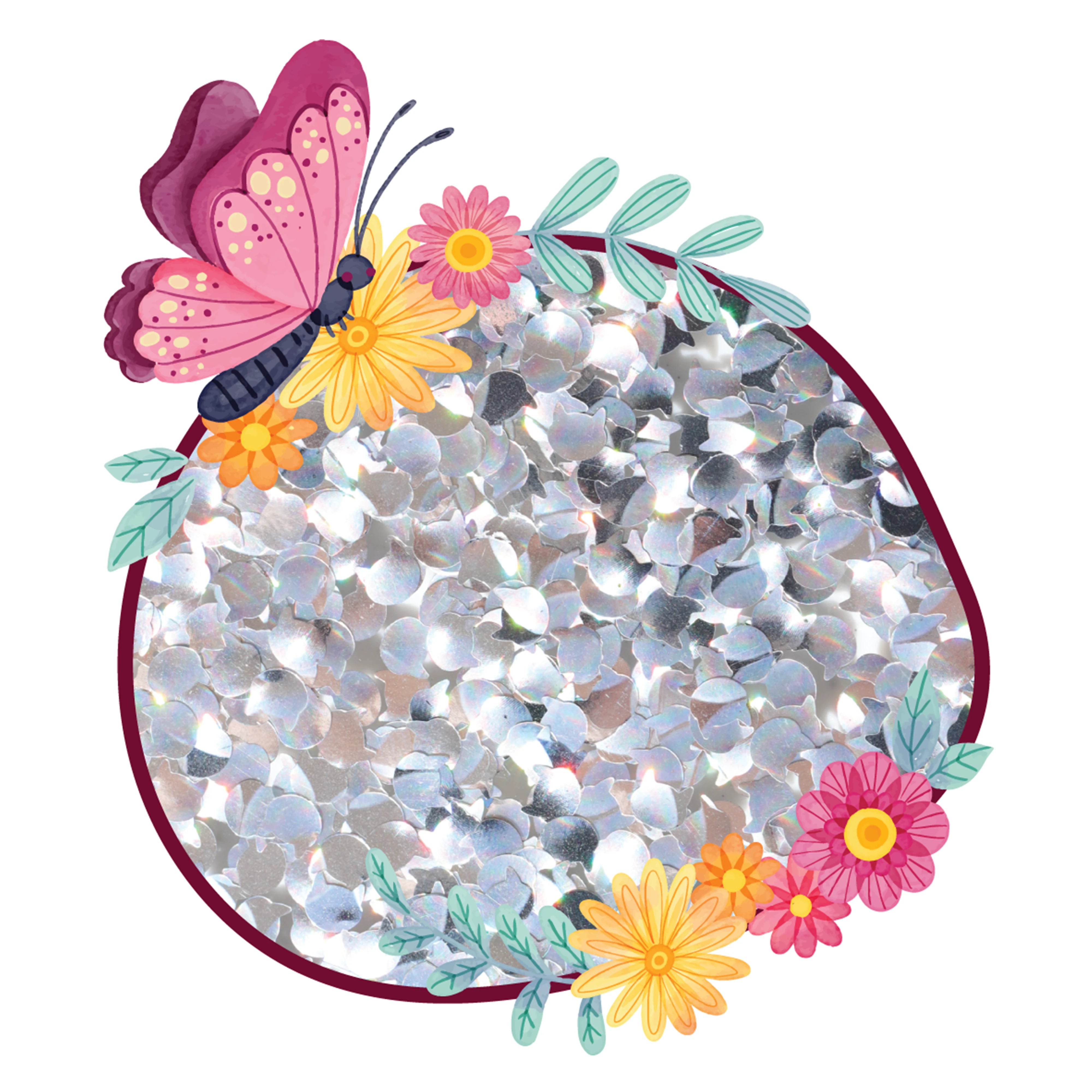 Cat’s Head Glitter