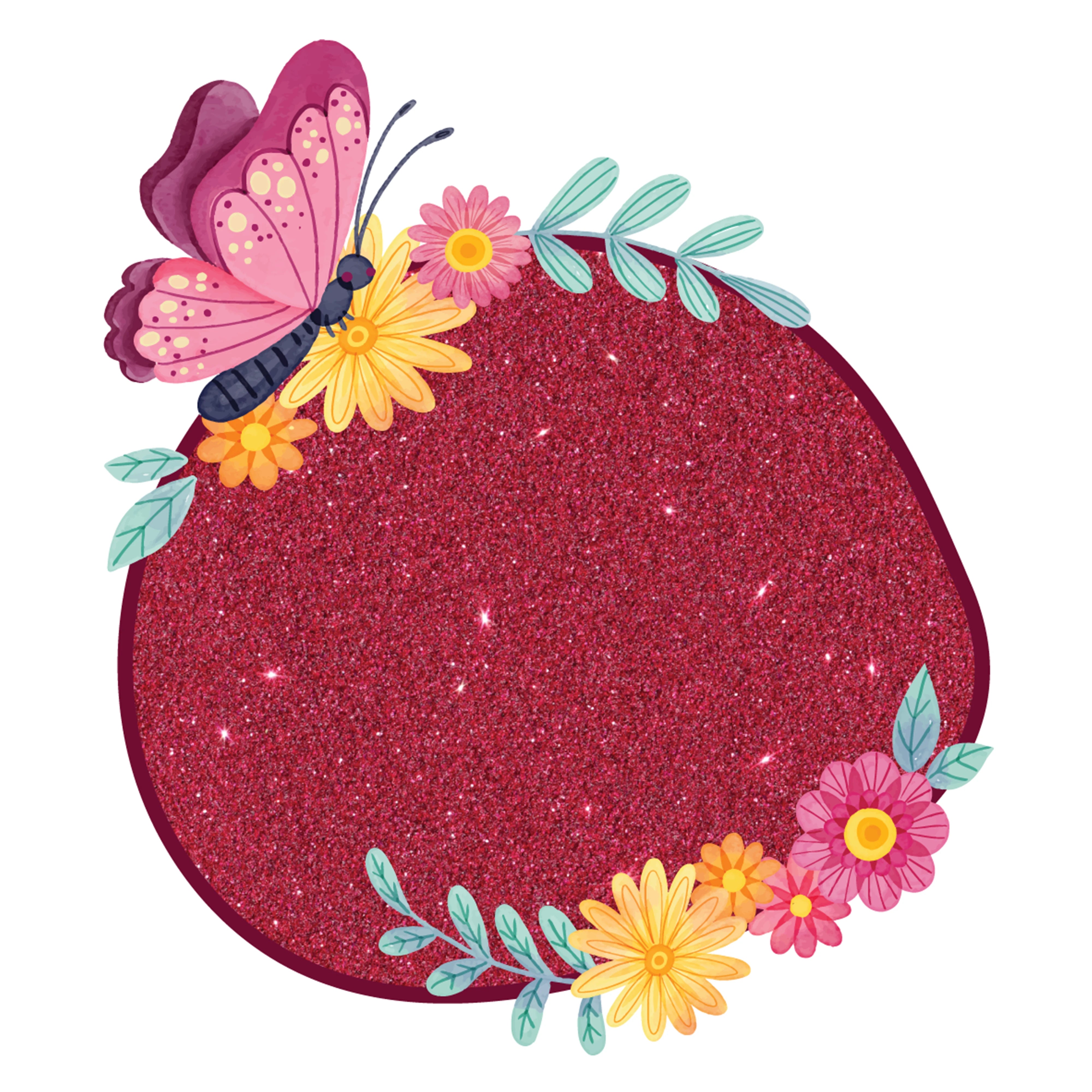 Cherry Red Glitter