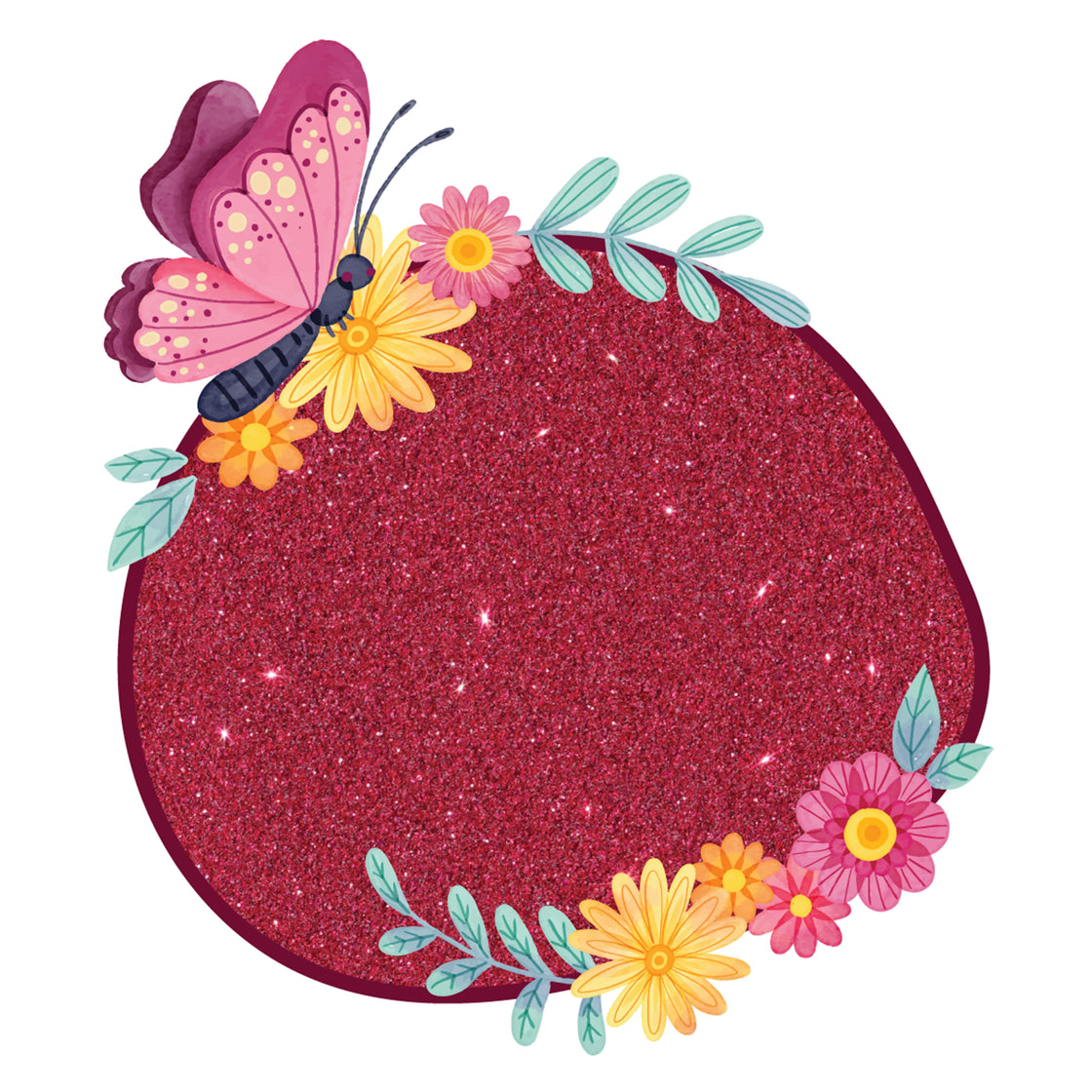 Cherry Red Glitter