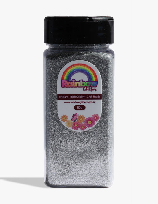 Flash Silver Metallic Glitter for Crisp Chrome-Look Accents