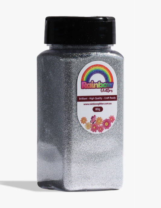 Flash Silver Metallic Glitter for Crisp Chrome-Look Accents