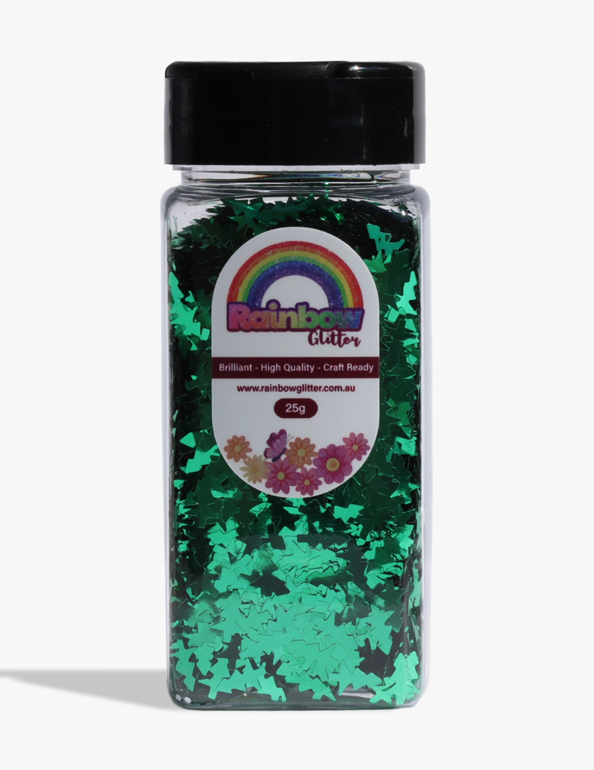 Christmas Tree Shaped Glitter for Festive Cards and Resin Art