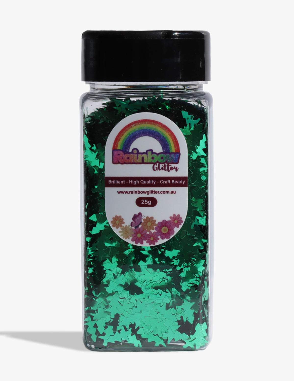 Christmas Tree Shaped Glitter for Festive Cards and Resin Art