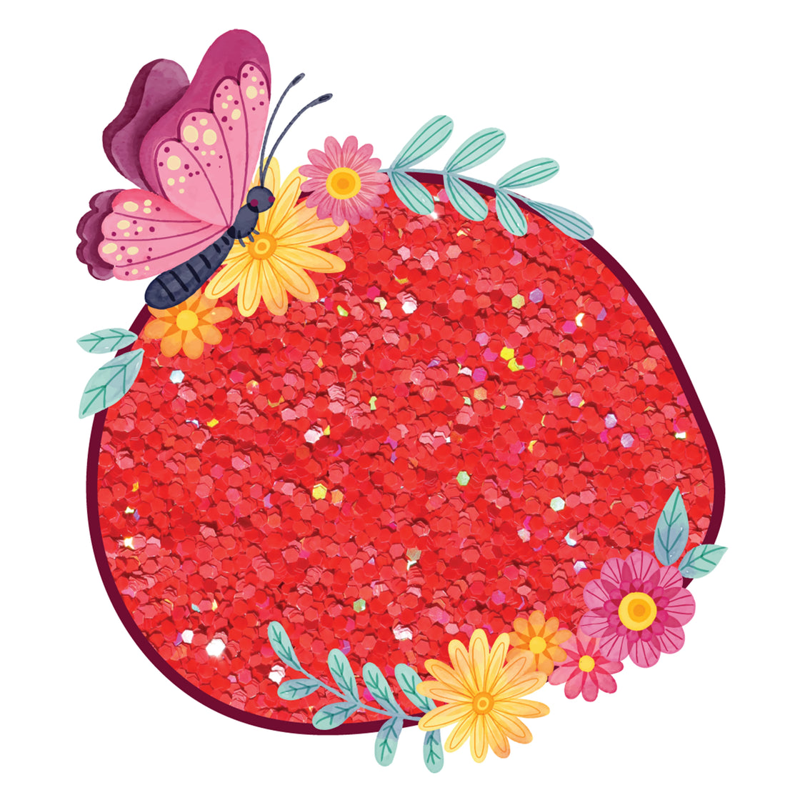 Holographic Macaron Series Red