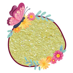Holographic Macaron Series Yellow