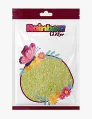 Yellow Holographic Macaron Glitter – 50g Refill Bag