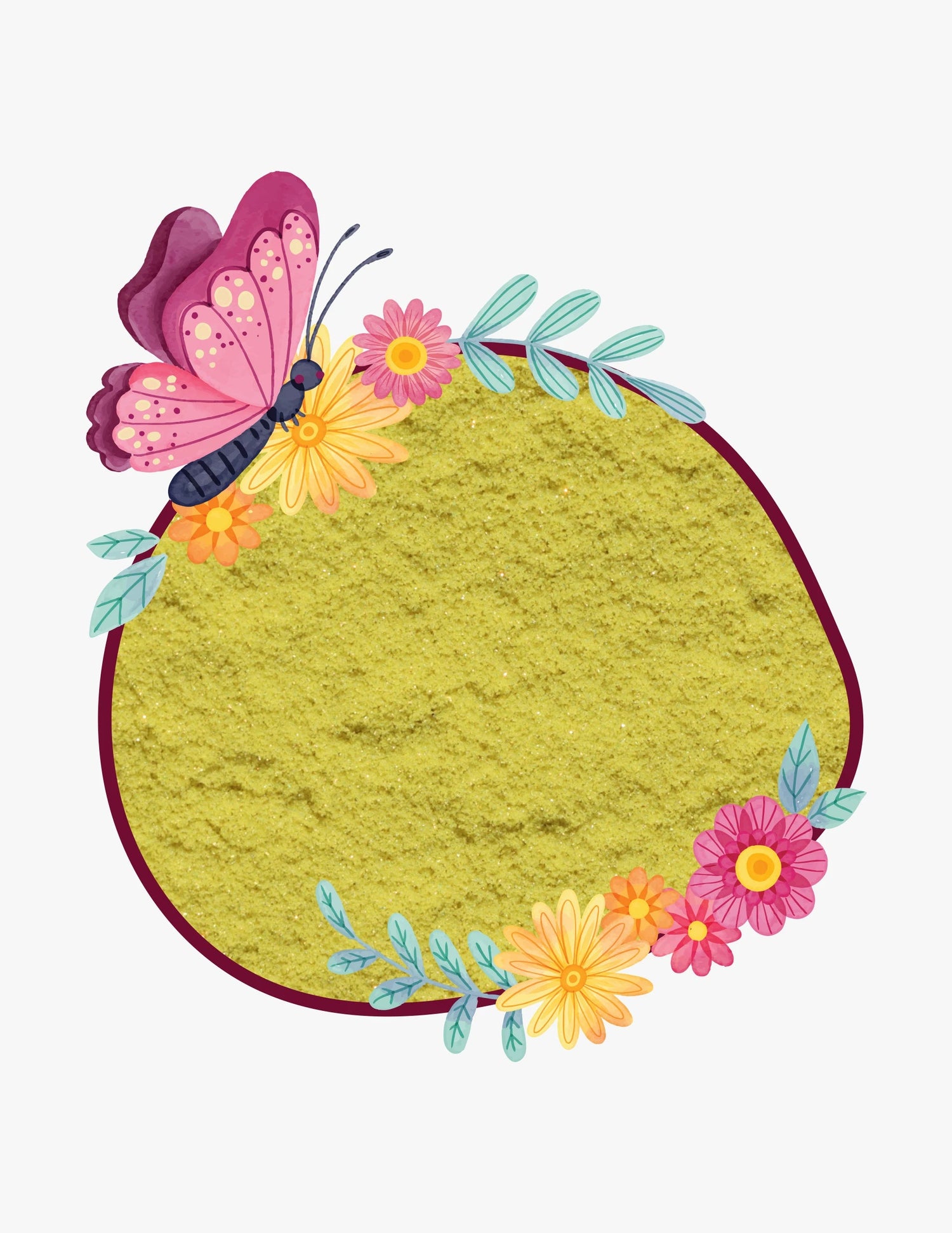 Angled product view of Lemon Bullion Glitter 50g craft glitter jar