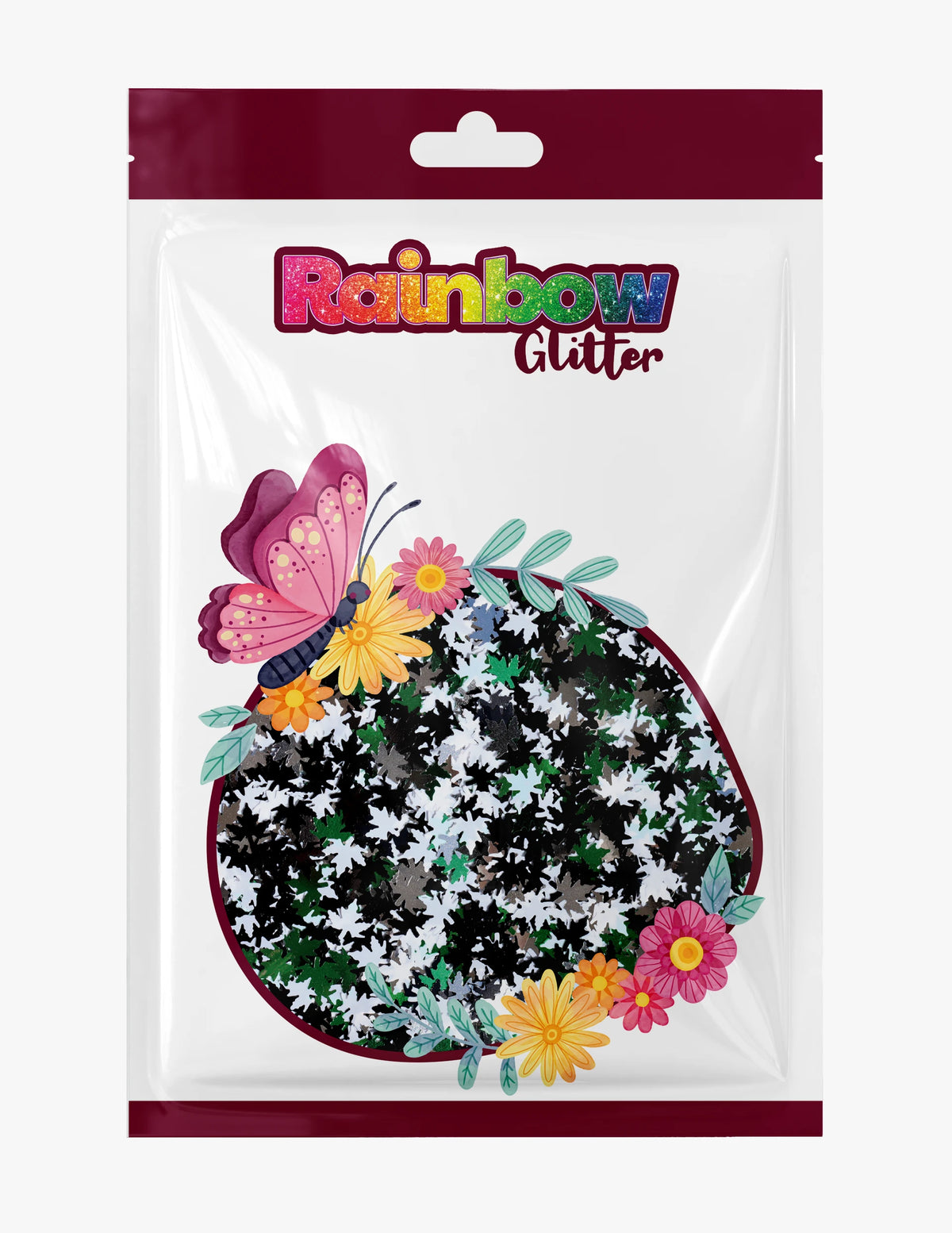 Maple Leaf Glitter Mixes for Woodland and Autumn Crafts