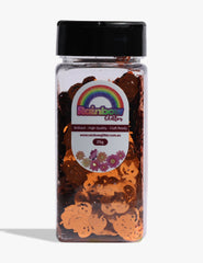 Pumpkin Shaped Glitter for Halloween Crafts and Resin Art