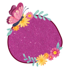 Purple Red Glitter