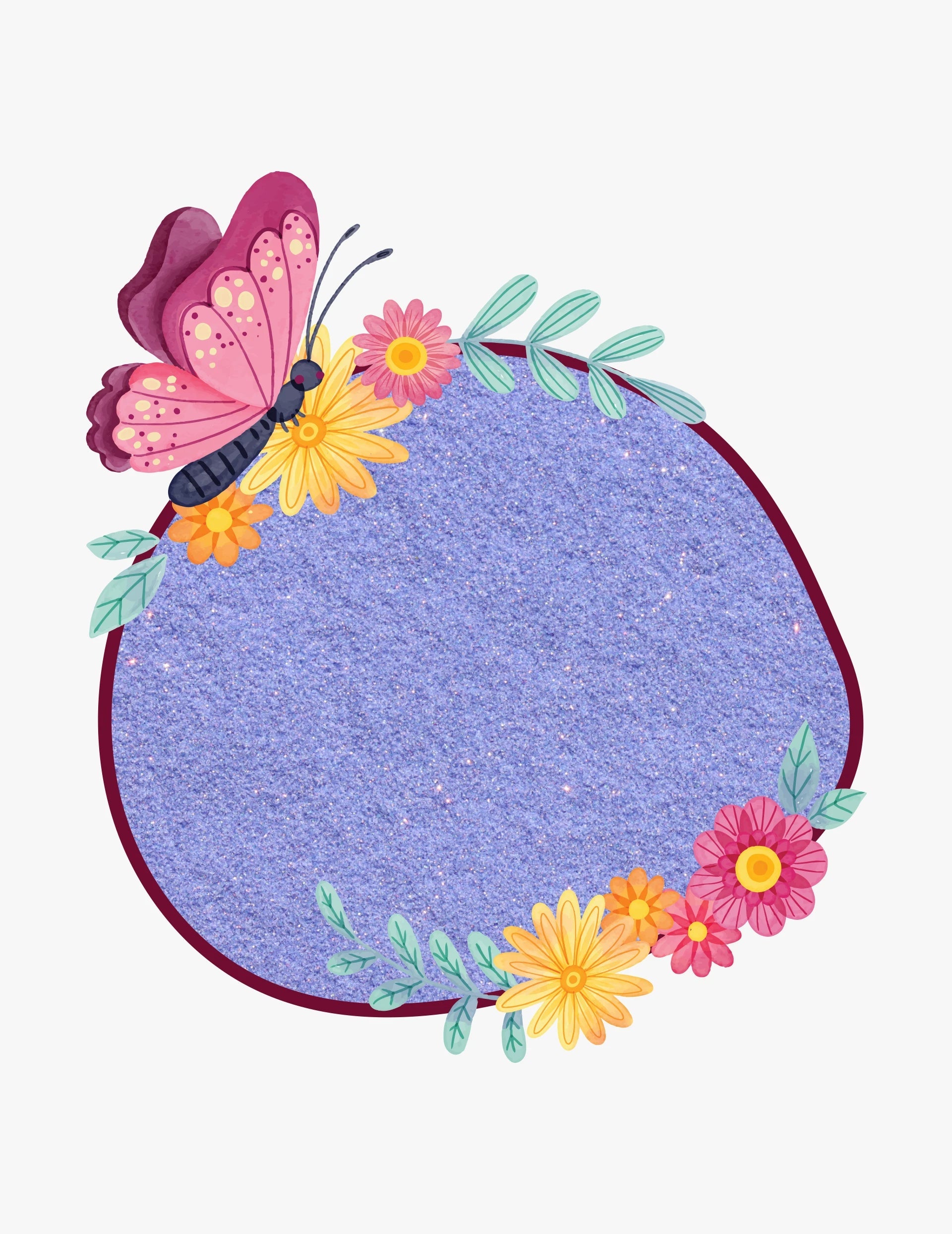 Angled product view of Purple Bullion Glitter 80g craft glitter jar